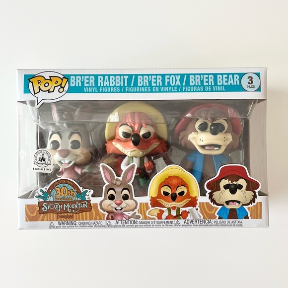 RARE Disney Parks Exclusive Splash Mountain 30th Anniversary Funko Pop Set - Picture 2 of 6